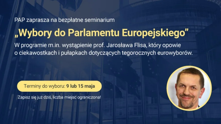 PAP zaprasza na seminarium „Wybory do Parlamentu Europejskiego” - Zdjęcie główne