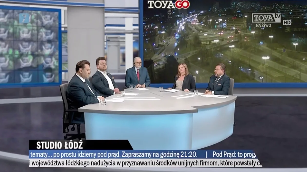Kłótnia w studiu TV Toya. Wicemarszałek kontra kandydaci do Sejmiku - Zdjęcie główne