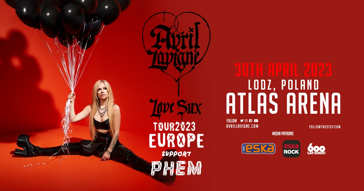 Światowa gwiazda muzyki Avril Lavigne wystąpi w Łodzi - Zdjęcie główne