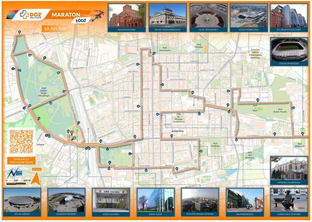 Jak będzie wyglądała trasa DOZ Maratonu Łódź 2020?  - Zdjęcie główne