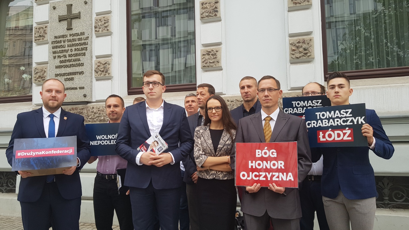 Konfederacja przedstawiła listę kandydatów do Sejmu RP [WIDEO] - Zdjęcie główne