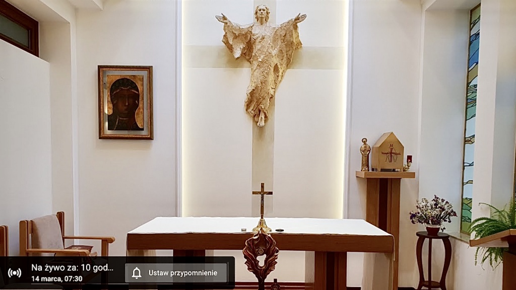 Msza święta w prywatnej kaplicy abpa Grzegorza Rysia [TRANSMISJA] - Zdjęcie główne