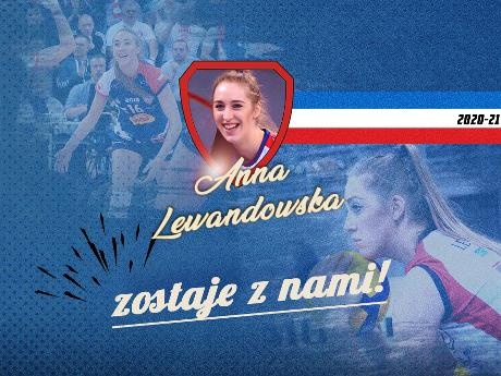 Anna Lewandowska przedłuża kontrakt z Grot Budowlanymi Łódź - Zdjęcie główne
