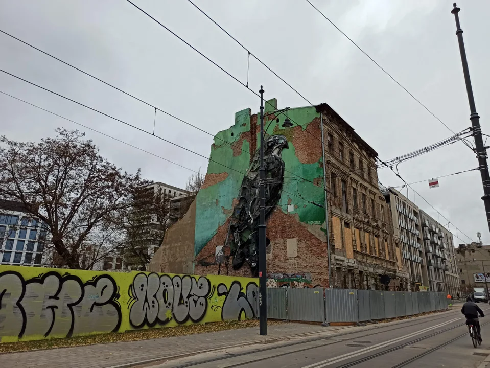Kolejne murale znikną z Łodzi? Jerzyk z Kilińskiego to niejedyny przypadek [zdjęcia] - Zdjęcie główne