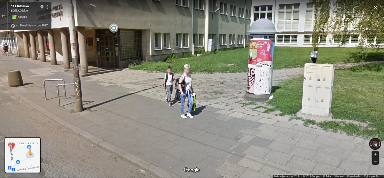 Mieszkanki Łodzi przyłapane przez Google Street View. Może kogoś rozpoznajesz? - Zdjęcie główne
