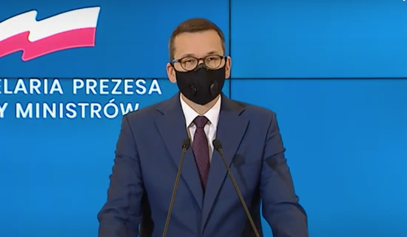 Konferencja prasowa Mateusza Morawieckiego. Premier ogłosi zmiany w obostrzeniach - Zdjęcie główne