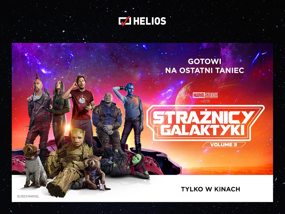 Najnowszy hit Marvel Studios na ekranach kin Helios od 4 maja - Zdjęcie główne