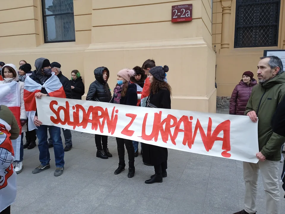 Łódź ma dosyć wojny w Ukrainie! Mieszkańcy miasta demonstrują swój sprzeciw  - Zdjęcie główne