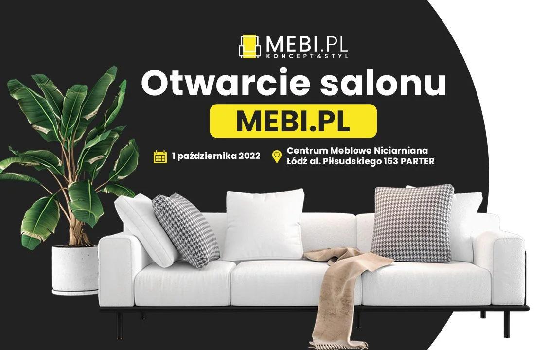 Otwarcie salonu MEBI w Łodzi! - Zdjęcie główne