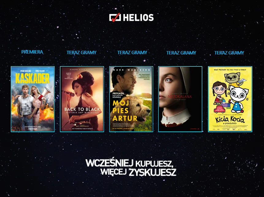 Filmowa majówka w kinach Helios! - Zdjęcie główne