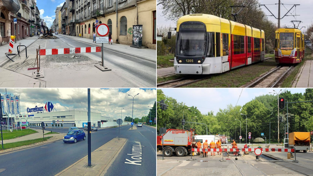 Uwaga! Dużo zmian na drogach i w komunikacji miejskiej w Łodzi. Sprawdź! [ZDJĘCIA | MAPY] - Zdjęcie główne