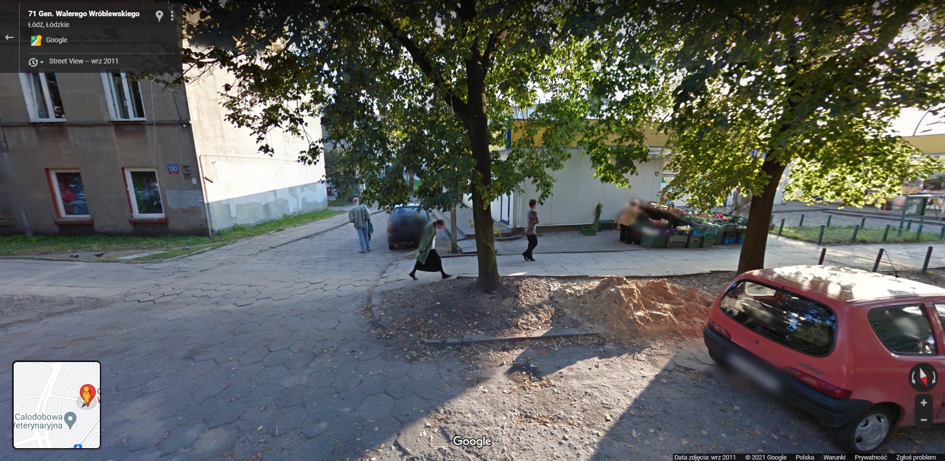 Mieszkańcy łódzkiego Polesia przyłapani przez Google Street View [zdjęcia] - Zdjęcie główne