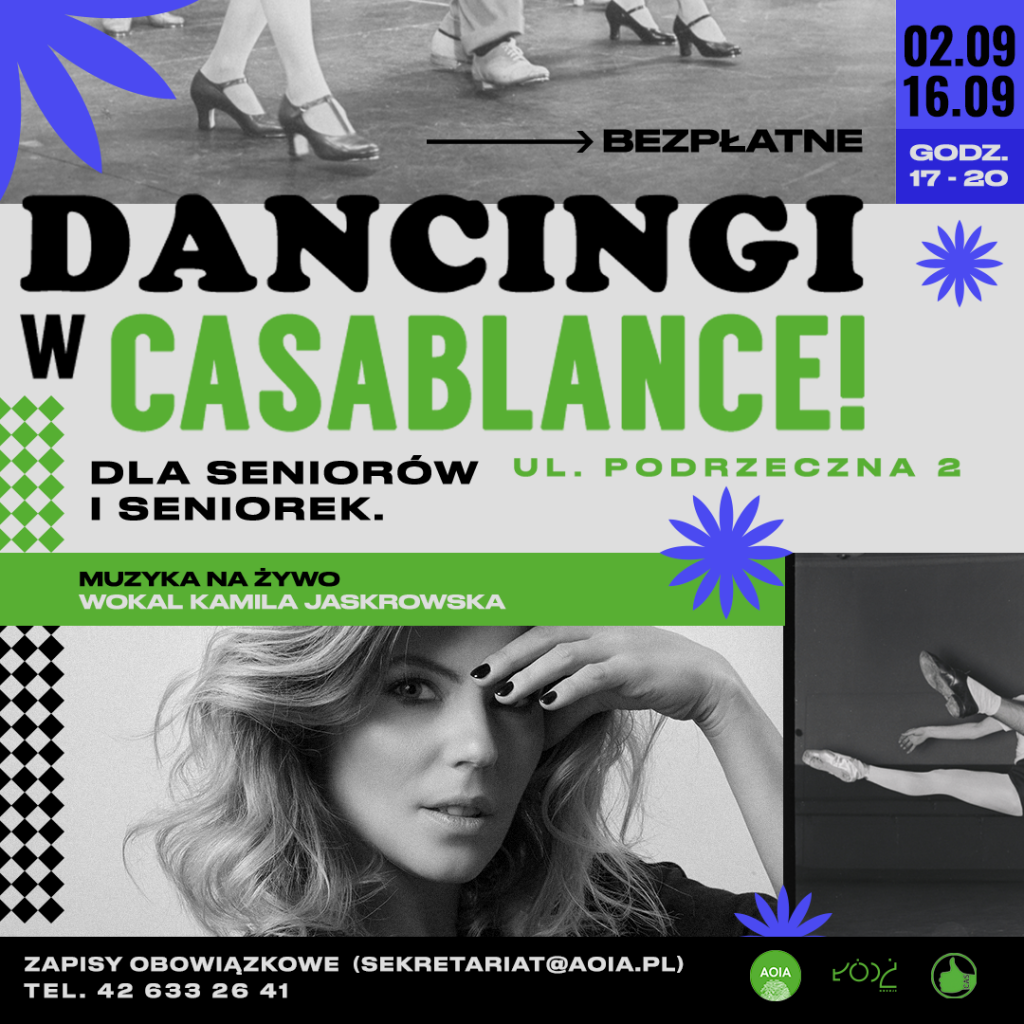 Dancingi w Casablance dla seniorów i seniorek. - Zdjęcie główne