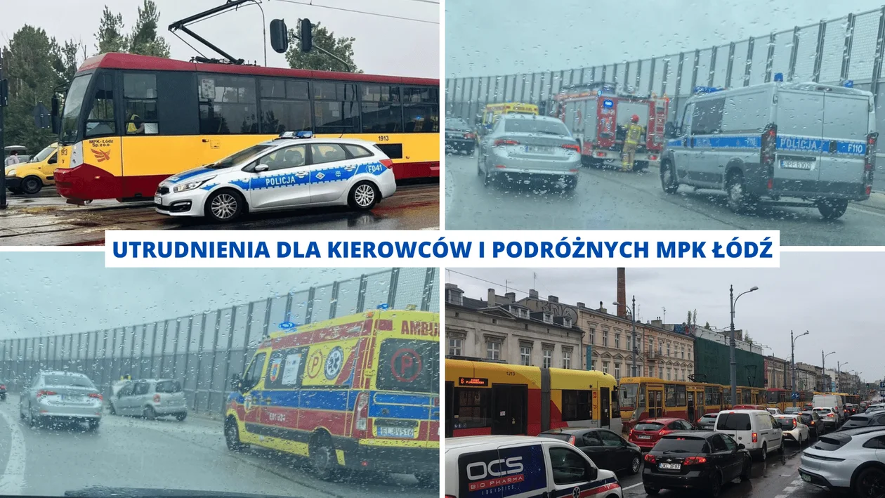 Zmiana pogody daje się we znaki kierowcom i podróżnym MPK Łódź. Sporo utrudnień w całym mieście - Zdjęcie główne