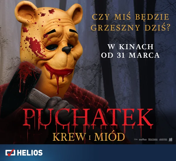 Horror „Puchatek: Krew i miód” na ekranach kin Helios - Zdjęcie główne