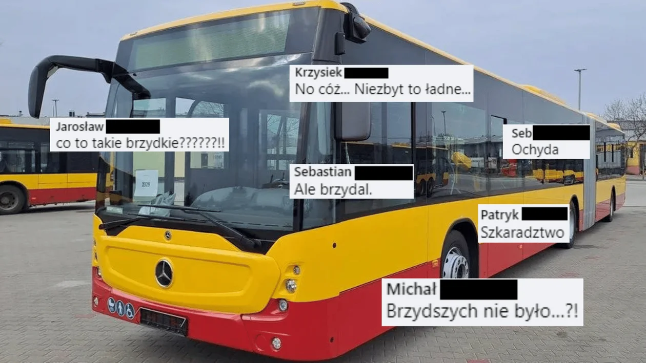 Łodzianom nie podobają się nowe autobusy MPK Łódź. "Brzydszych nie było?" [zdjęcia] - Zdjęcie główne