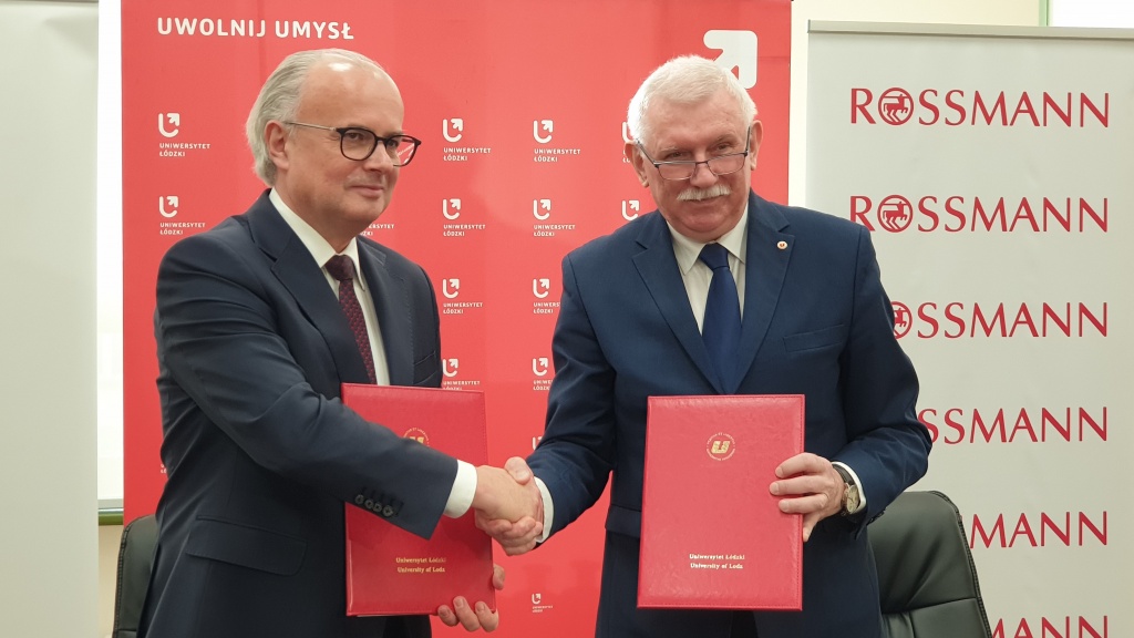 Uniwersytet Łódzki i Rossman z nową umową o współpracy. Skorzystają studenci i Łódź  - Zdjęcie główne