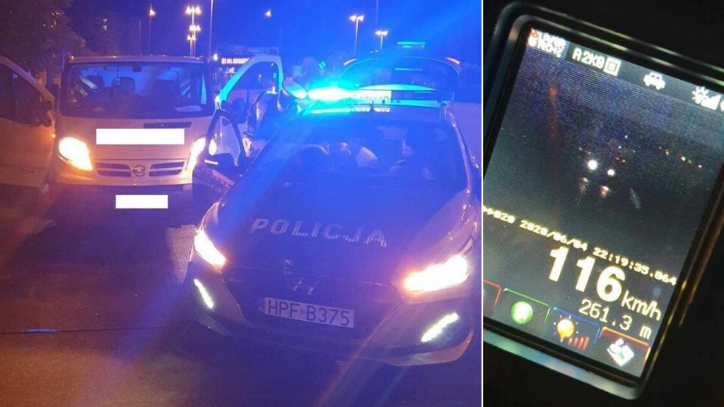 Pościg policji za pijanym 20-latkiem. Pędził 116 km/h w centrum Łodzi. Mały chłopiec na przednim siedzeniu [ZDJĘCIA] - Zdjęcie główne