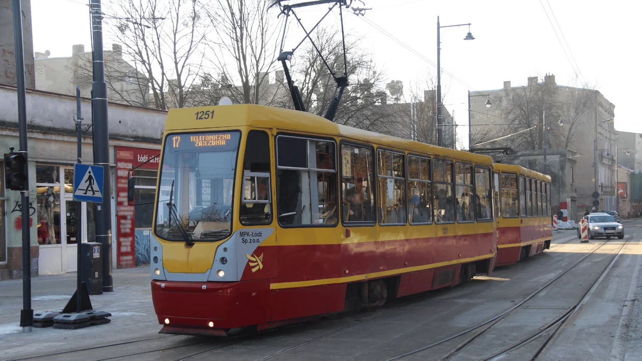 Kursowanie tramwajów MPK Łódź po pierwszych styczniowych zmianach. Sprawdź, co się zmieniło - Zdjęcie główne