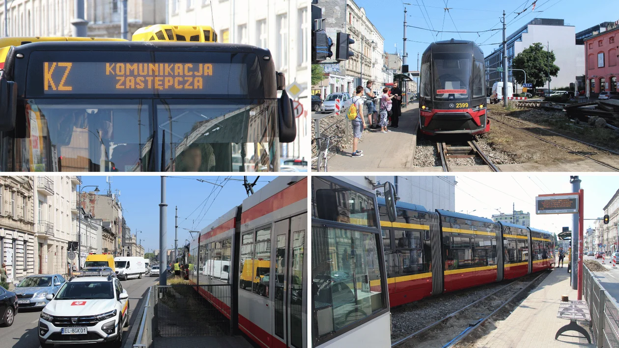 Kolejne zatrzymanie tramwajów na Zachodniej. Moderus nie przejechał przez nową nakładkę [ZDJĘCIA] - Zdjęcie główne