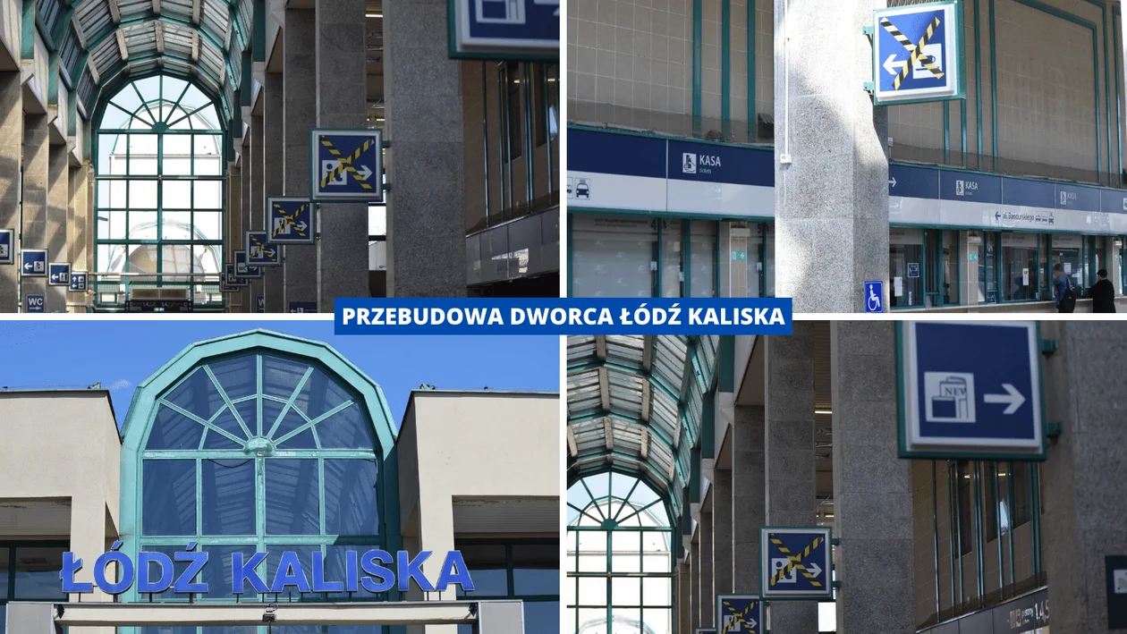 Dworzec Kaliski placem budowy, a kasy biletowe wciąż działają. PKP podaje kluczowe terminy [ZDJĘCIA] - Zdjęcie główne