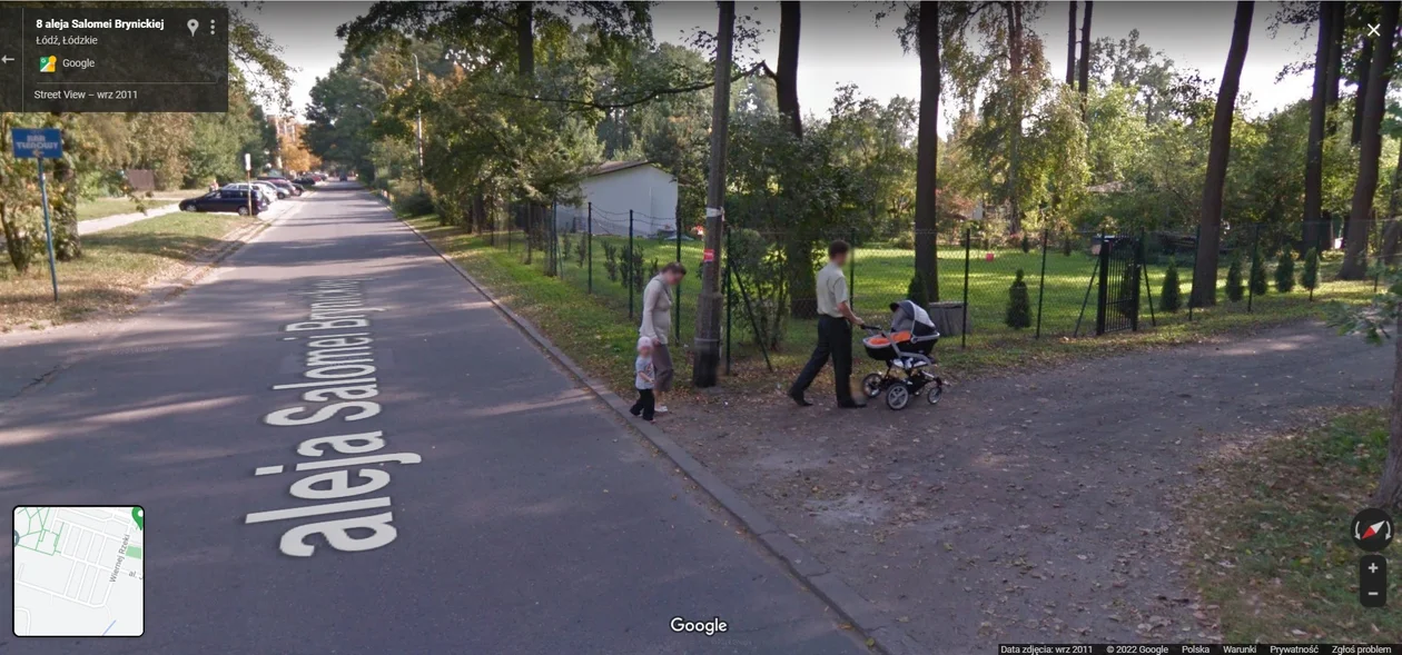 Mieszkańcy łódzkiego Teofilowa uchwyceni przez Google Street View [zdjęcia] - Zdjęcie główne