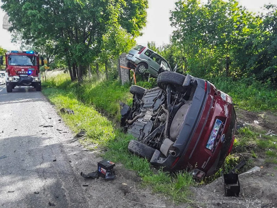 Poważny wypadek w Łódzkiem. Jedna osoba poszkodowana - Zdjęcie główne