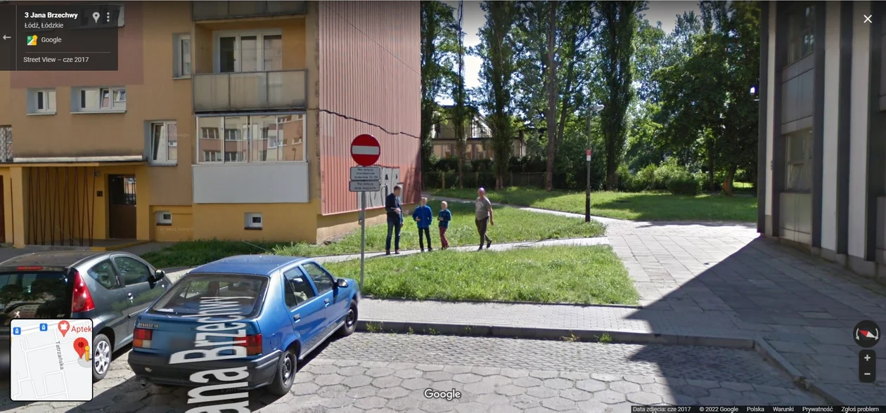 Mieszkańcy łódzkiego Zarzewa przyłapani przez Google Street View [zdjęcia] - Zdjęcie główne