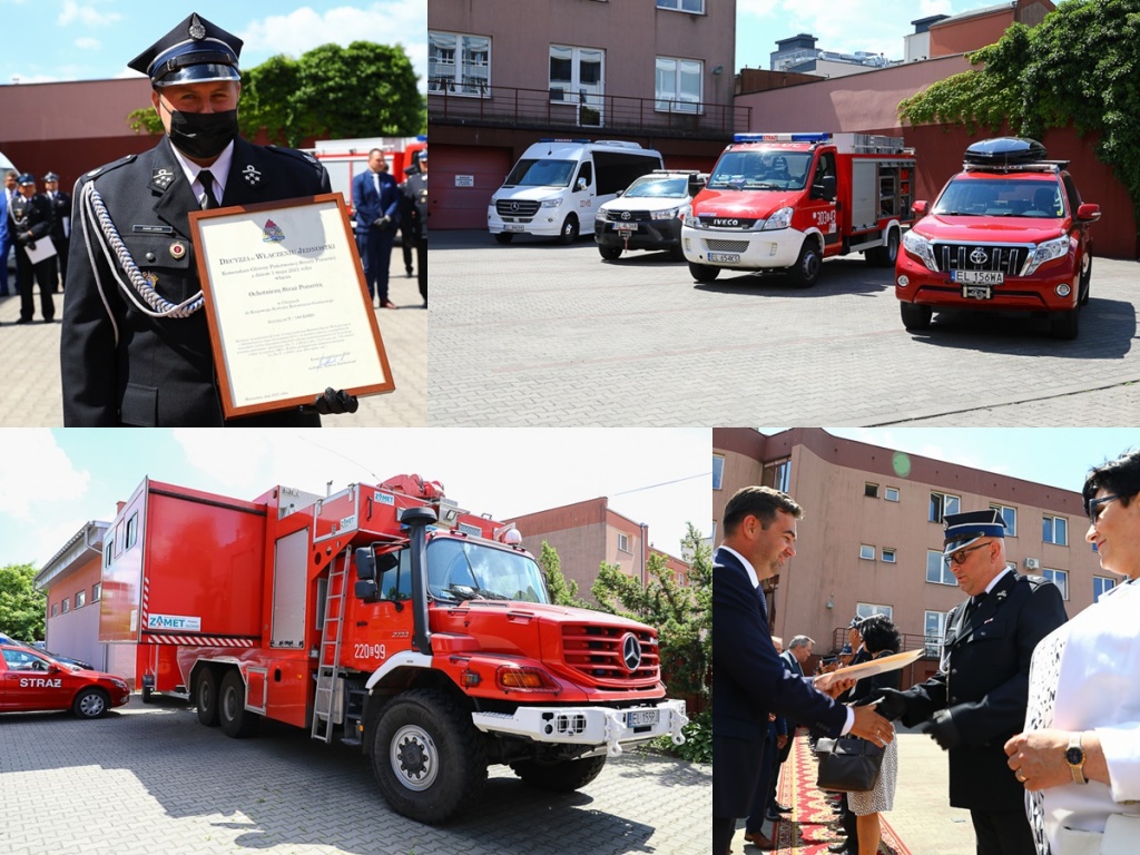 Straż pożarna Łódzkie. OSP z promesami na nowe wozy strażackie [zdjęcia] - Zdjęcie główne
