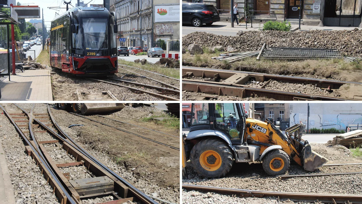 Trwa walka z czasem, aby wznowić ruch tramwajowy na Zachodniej. „Wykonawca poprawia niewłaściwie ułożone tory” [ZDJĘCIA] - Zdjęcie główne