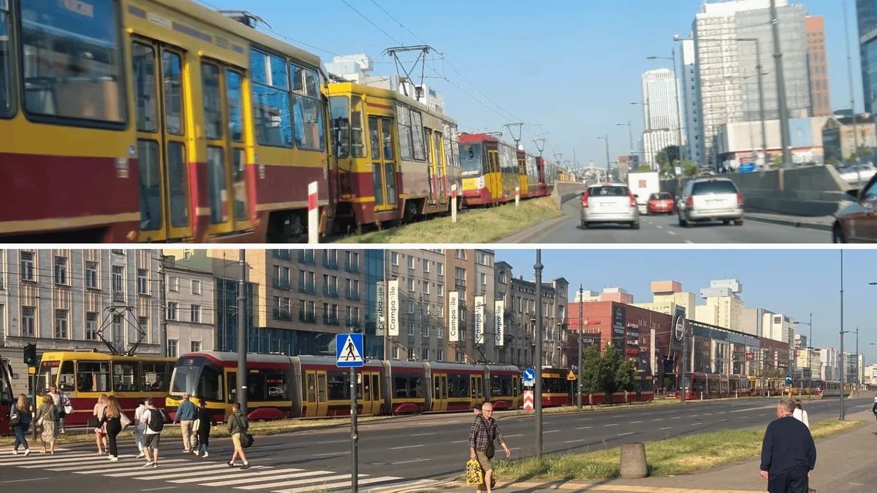 Potężne utrudnienia dla podróżnych MPK Łódź. Zachodnia bez tramwajów [ZDJĘCIA] - Zdjęcie główne
