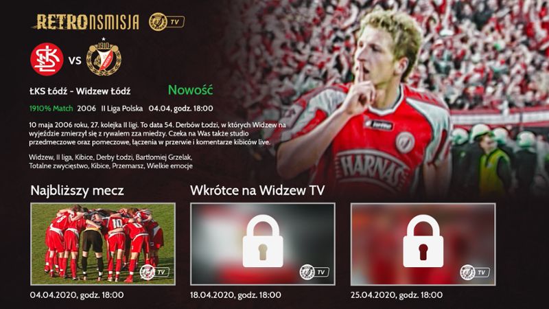 Mecz ŁKS – Widzew z sezonu 2005/2006 w kolejnej RETROnsmisji na WidzewTV - Zdjęcie główne
