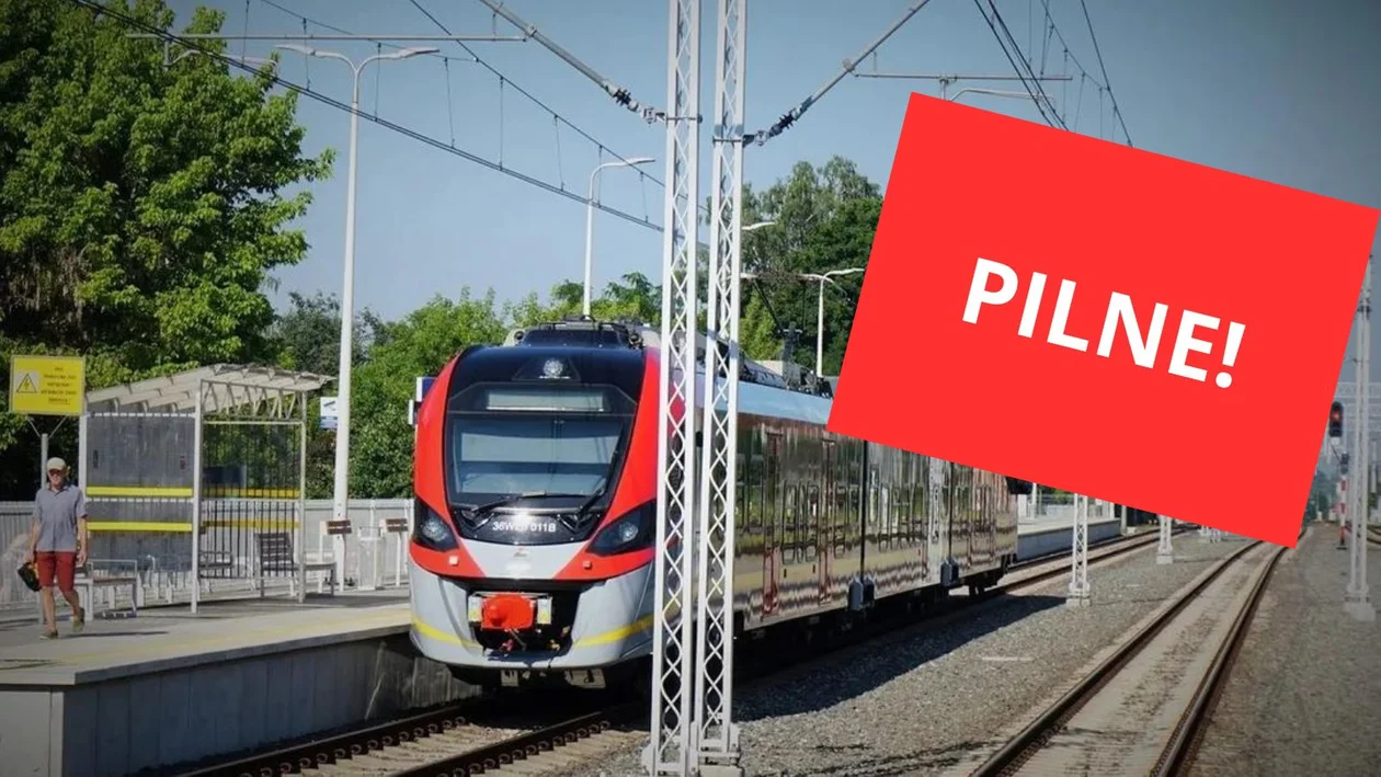 Zatrzymanie pociągów na stacji Łódź Kaliska. Mężczyzna sparaliżował ruch na torowisku - Zdjęcie główne