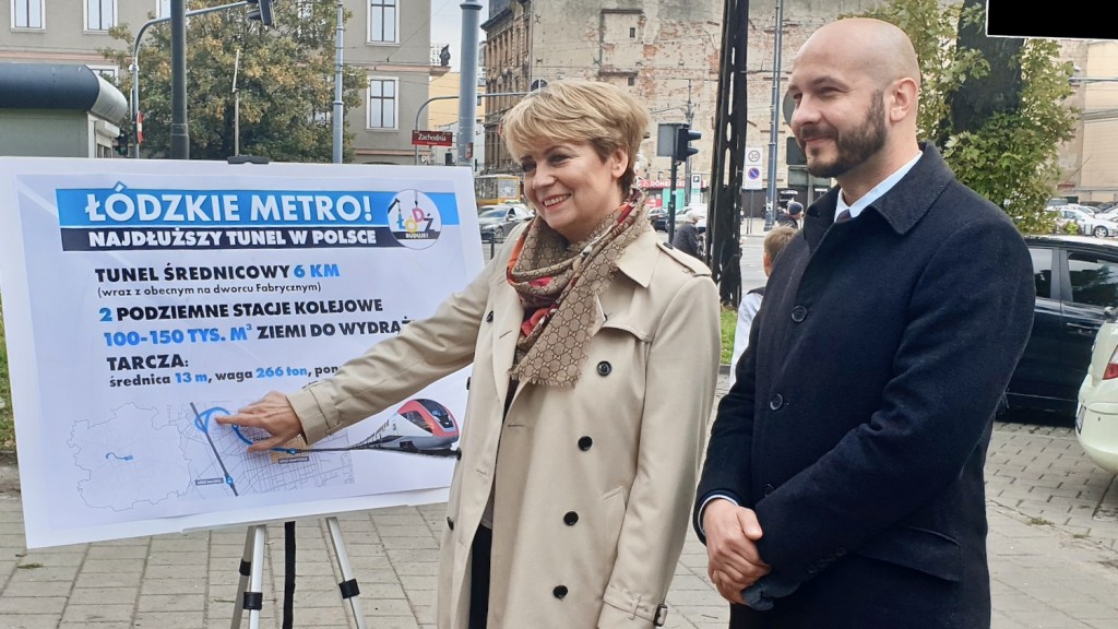 Prezydent Zdanowska mówi o zmianach komunikacyjnych i budowie łódzkiego „małego metra” [WIDEO] - Zdjęcie główne