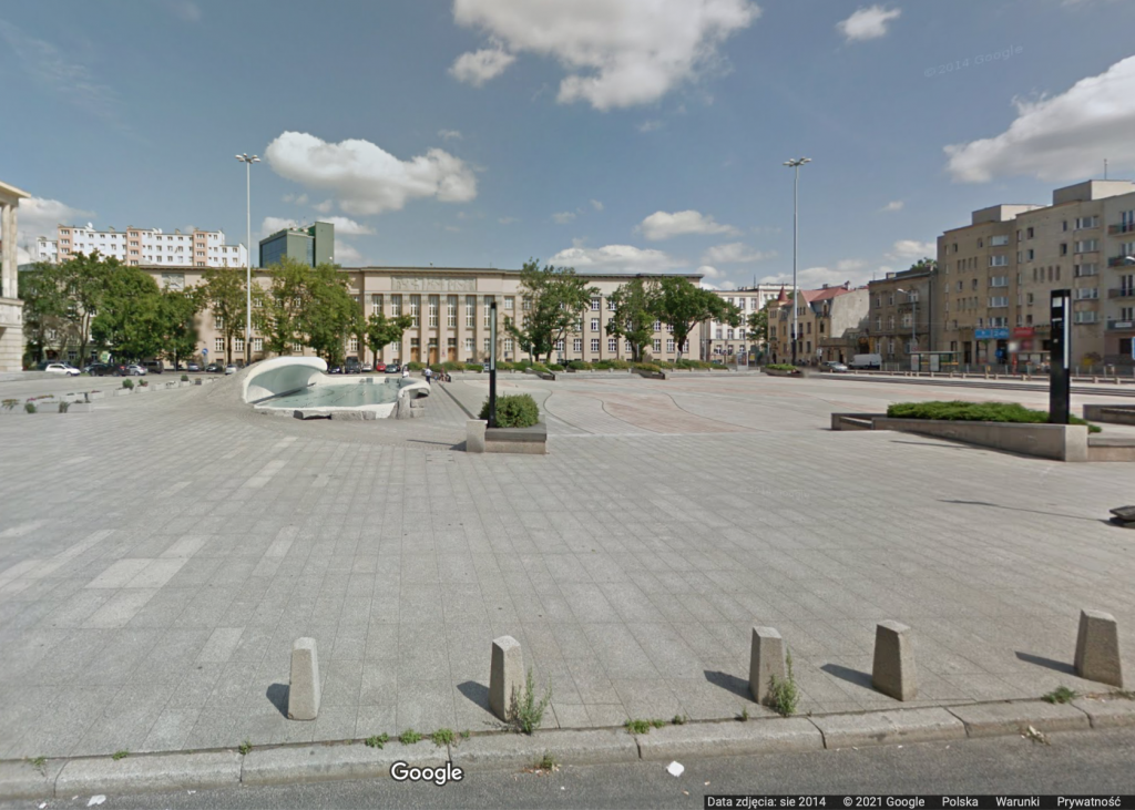 To koniec „betonozy” w centrum Łodzi. Plac Dąbrowskiego ma być zielony [zdjęcia] - Zdjęcie główne