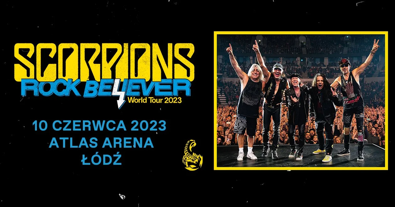 Zespół Scorpions wystąpi 10 czerwca w Łódzkiej Atlas Arenie - Zdjęcie główne