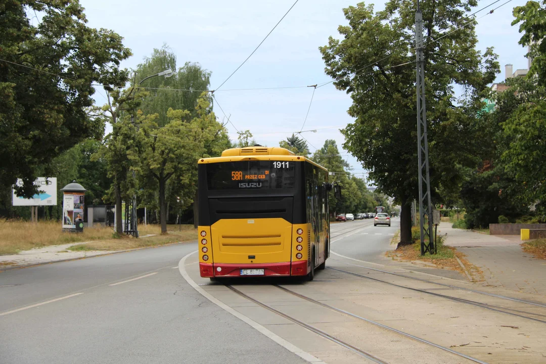 Pięć linii autobusowych MPK Łódź zmieni awaryjnie swoją trasę. Będą zmiany dla podróżnych - Zdjęcie główne