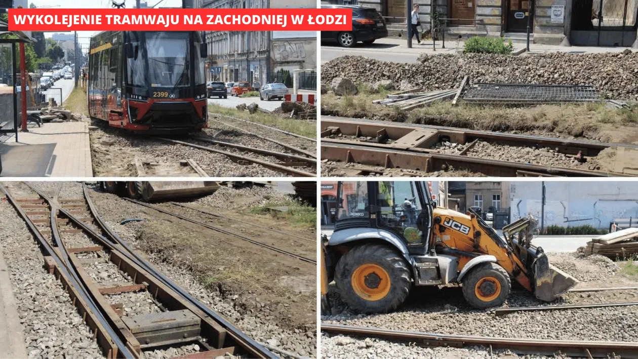 Trwa walka z czasem, aby wznowić ruch tramwajowy na Zachodniej. „Wykonawca poprawia niewłaściwie ułożone tory” [ZDJĘCIA] - Zdjęcie główne