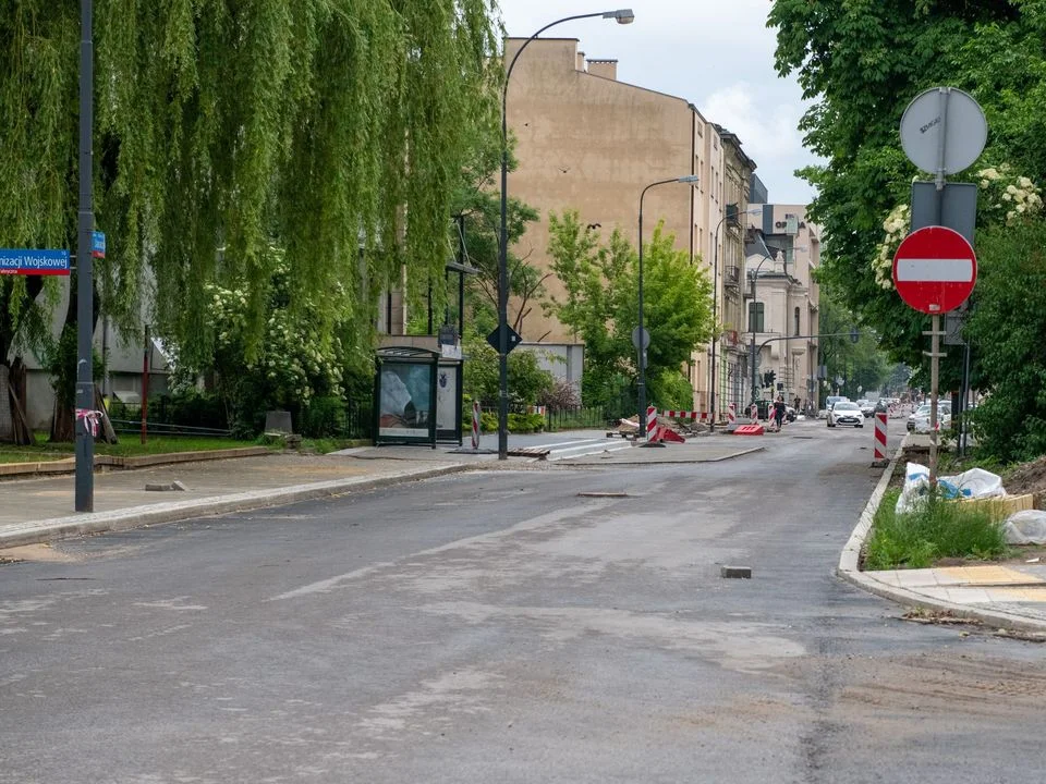 Zamknięcie skrzyżowania ulic Jaracza i POW! Zmiany w trasach MPK Łódź - Zdjęcie główne