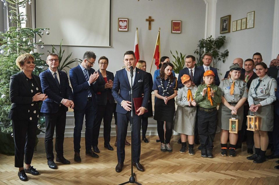 Spotkanie Opłatkowe w Radzie Miejskiej w Łodzi [ZDJĘCIA]  - Zdjęcie główne