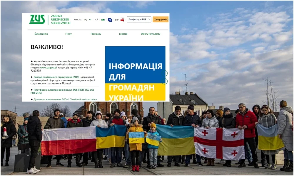 ZUS wspiera uchodźców z Ukrainy. Co z emeryturami i rentami?  - Zdjęcie główne