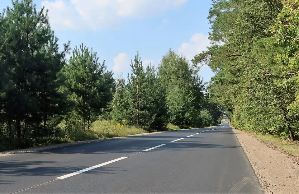 Droga powiatowa łącząca Grotniki z Ozorkowem otwarta [zdjęcia] - Zdjęcie główne