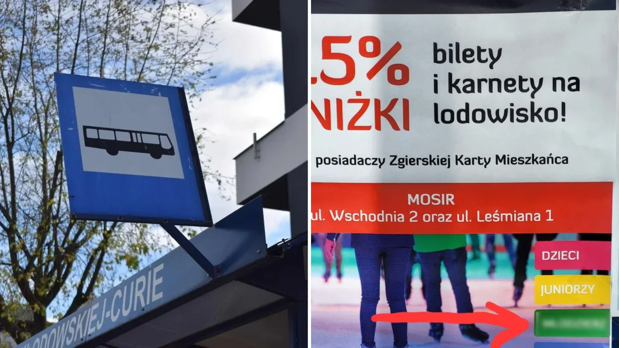 W Zgierzu zapraszają na lodowisko z rażącym błędem na reklamie - Zdjęcie główne