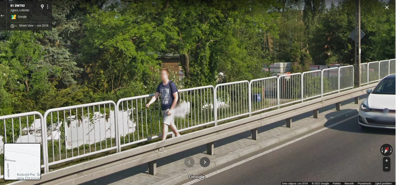 Zgierzanie w Google Street View. Panowie, rozpoznacie się na zdjęciach? [galeria]  - Zdjęcie główne