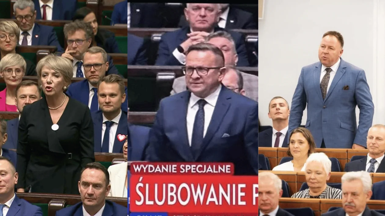 Hanajczyk, Matuszewski i Karpiński złożyli przysięgę. Pierwsze posiedzenie Sejmu i Senatu - Zdjęcie główne