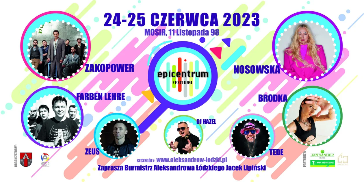 Epicentrum Festiwal już w ten weekend w Aleksandrowie. Na scenie Brodka, Nosowska i Zakopower - Zdjęcie główne