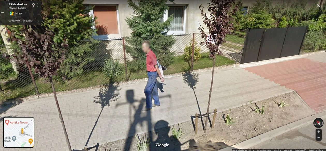 Mieszkańcy Strykowa w obiektywie Google Street View. Zobacz zdjęcia [galeria]  - Zdjęcie główne